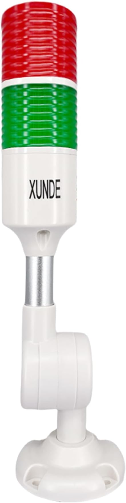 Multi-Layer Industrial Signal Lights 2 Colors Alarm Machine Indicator, Sound and Light Alarms, 24V DC (2-Layer)