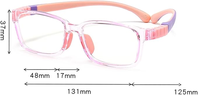 Kids Eyeglass Frame Blue Light Blocking Glasses Mobile Computer Anti-blue Light Glasses