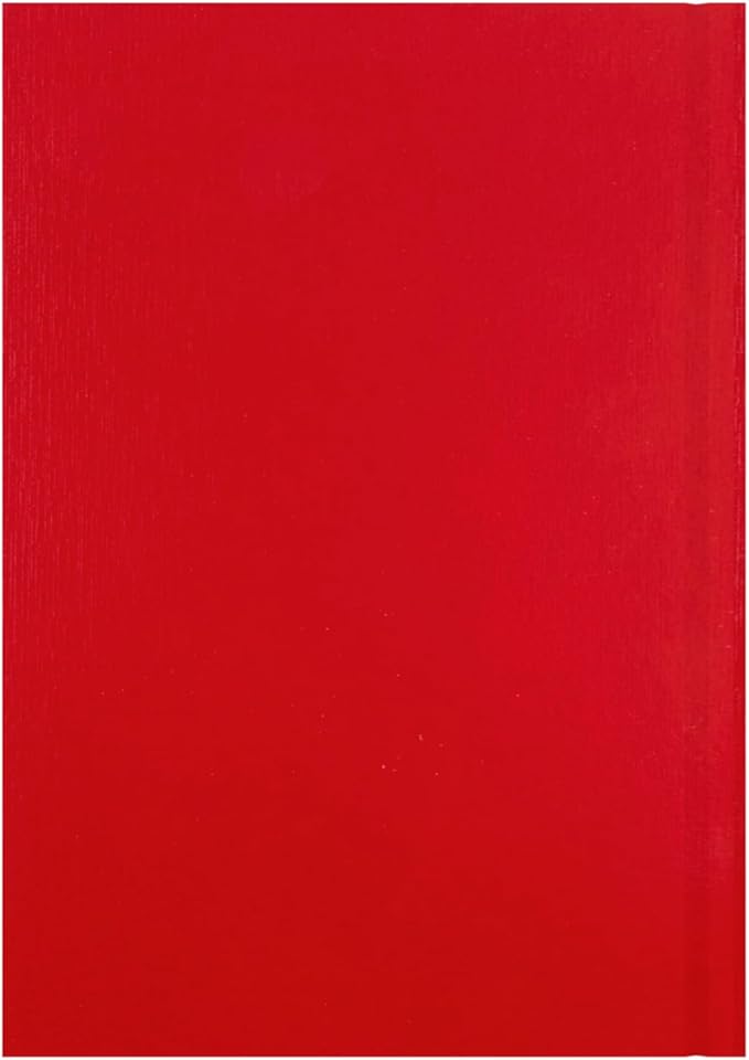 Collins 'Essentials' 12 Month Mid/Academic Year Planner, July 2025-July 2026 Week-to-View Appointments Diary, A5 Hard Cover, Red