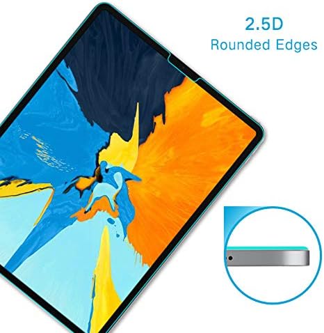 PERFECTSIGHT Anti Blue Light Screen Protector Compatible with iPad Pro 12.9 Inch (2022/2021/2020/2018 Model), Blue Light Filter Anti Fingerprint Tempered Glass [1 Pack]