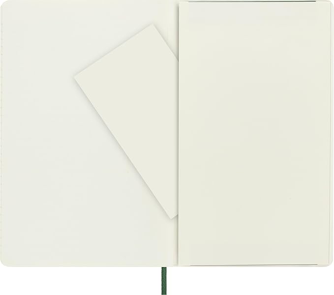 Moleskine Classic Notebook, Soft Cover, Large (5" x 8.25") Dotted, Myrtle Green, 192 Pages
