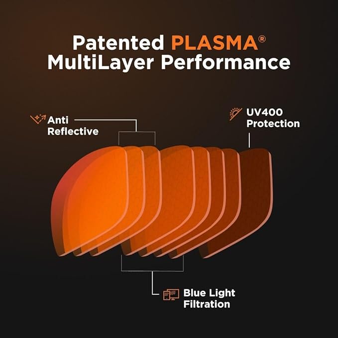 Horus X - Gaming Glasses | Blue Light Blocking Computer Screen Glasses | Anti Fatigue & Eyestrain for Men and Women