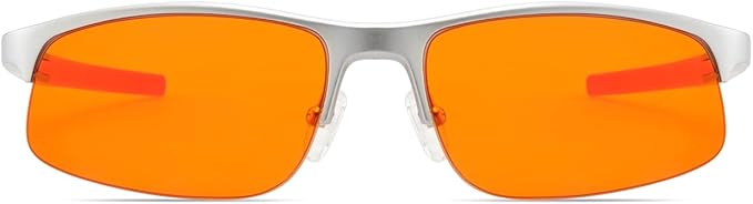 99.9% Blue Light Blocking Glasses for Men Women Anti-Fatigue Computer Gaming Glasses Stop Eyestrain Headaches