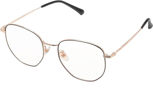 Prospek Blue Light Blocking Glasses for Women Oversized I Lightweight Titanium Frame for Computer with Anti-glare to Reduce Eyestrain I AURA