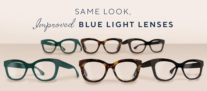 Peepers by PeeperSpecs Oprah's Favorite Center Stage Women's Oversized Blue Light Blocking Reading Glasses