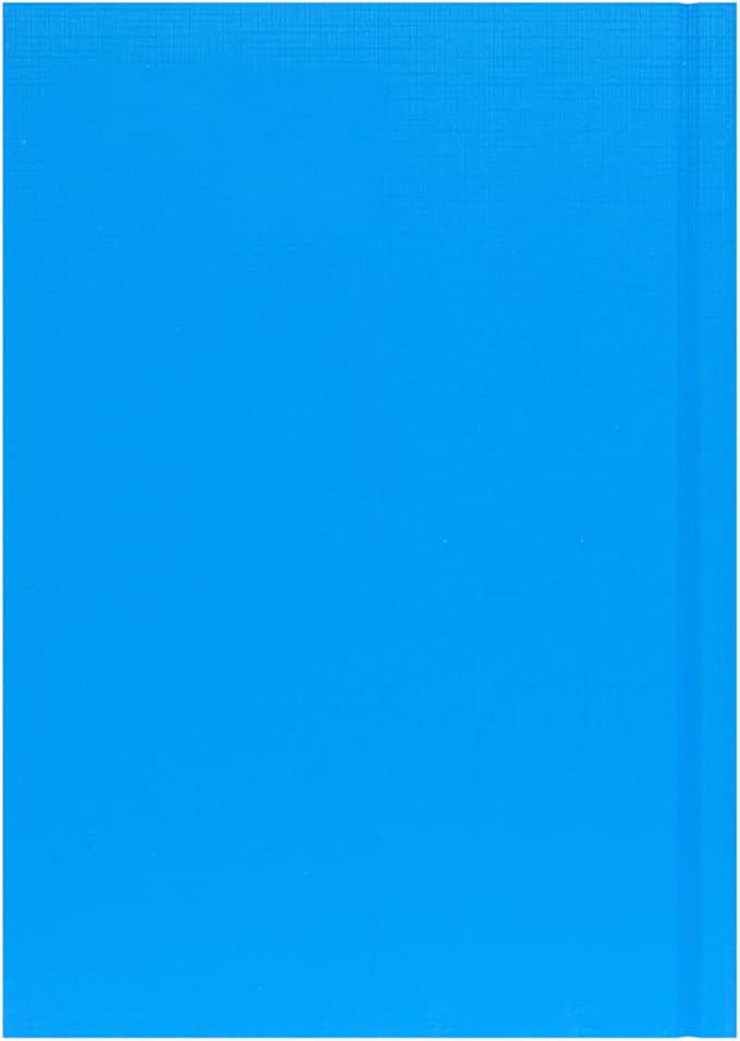 Collins 'Essentials' 12 Month Mid/Academic Year Planner, July 2025-July 2026 - ESSA51M.57-2526 - Day-to-Page Appointments Diary, A5 Hard Cover, Light Blue