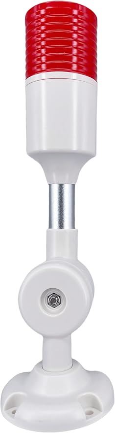 LED Warning Lights XUNDE Industrial Signal Lamp Machine Equipment Indicator Lights, Sound and Light Alarms 24V DC (1-Layer)