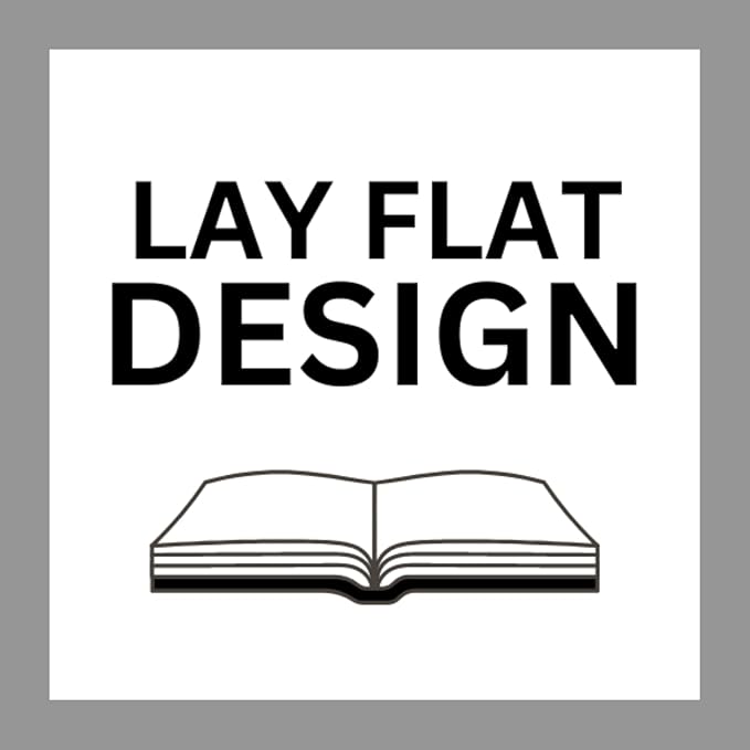 RICCO BELLO Hardcover Dot Grid Journal Notebook, Lay Flat Design, Pen Holder, 5.7 x 8.4 inches, Thick 160 gsm Paper, 80 sheets/160 pages (Dark Brown)