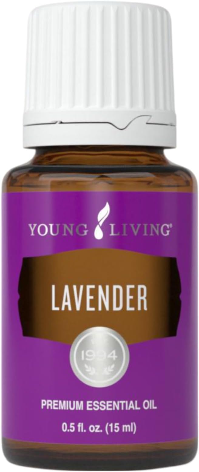 Young Living Lavender Essential Oil | 15ml | Relaxing Aromatic Blend | 100% Pure Essential Oil for Diffuser & Topical Use | Ideal for Home Fragrance