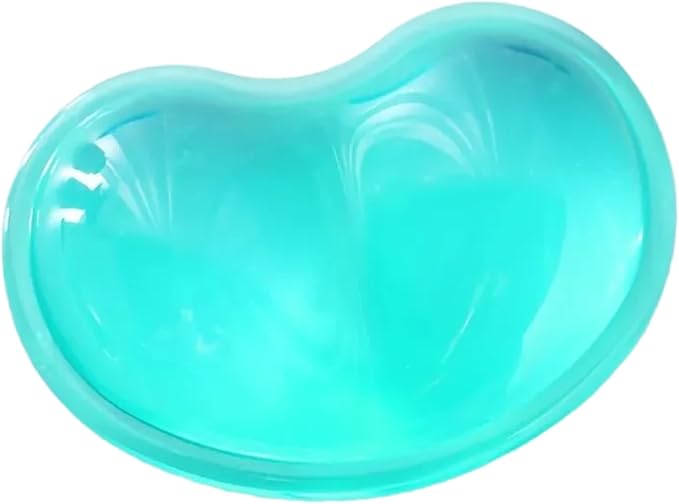 Ergonomic Gel Wrist Rest Pad for Mouse, Computer Mouse Wrist Support for Arm Pain Relief, Heart-Shaped Cute Hand Wrist Cushion for Home and Office Working Gaming Anti-Fatigu