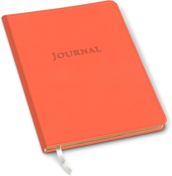 Gallery Leather Journal Notebook - 192 Pages, Softcover, For Men and Women, For Writing, Work & Travel, Handcrafted - Caribbean Sunset - 9.75 x 7.5, Large Lined