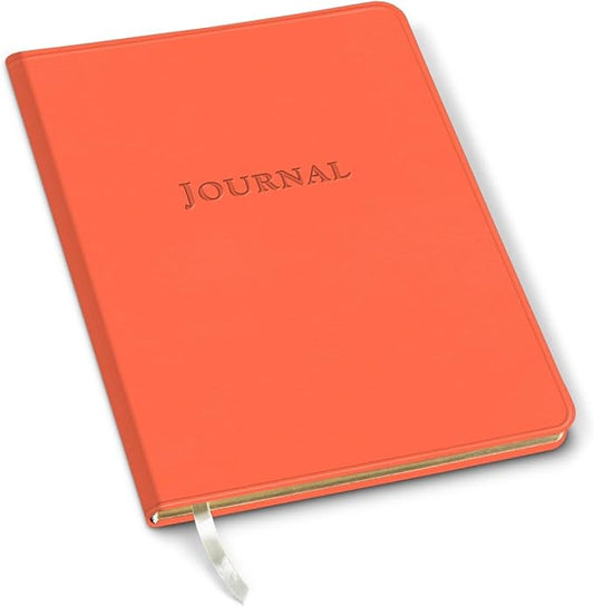 Gallery Leather Journal Notebook - 192 Pages, Softcover, For Men and Women, For Writing, Work & Travel, Handcrafted - Caribbean Sunset - 9.75 x 7.5, Large Lined