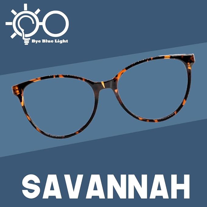 Blue Light Blocking Glasses – Lightweight, Anti-Glare & Eye Strain Relief for Gaming, Reading & Office Use