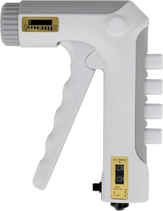 Grip Strength Trainer with Finger Exerciser, Adjustable Resistance Hand Gripper, Hand Exerciser with Counting for Muscle Building(10-130 LBS)