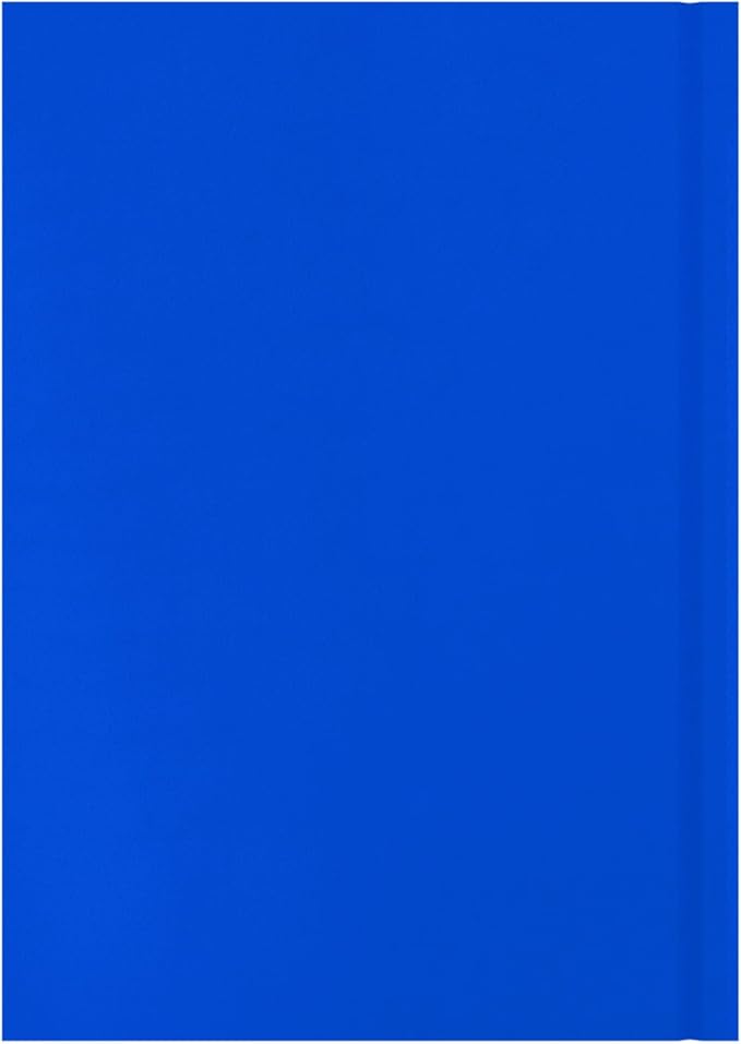 Collins 'Essentials' 12 Month Mid/Academic Year Planner, July 2025-July 2026 - ESSA51M.60-2526 - Day-to-Page Appointments Diary, A5 Hard Cover, Blue