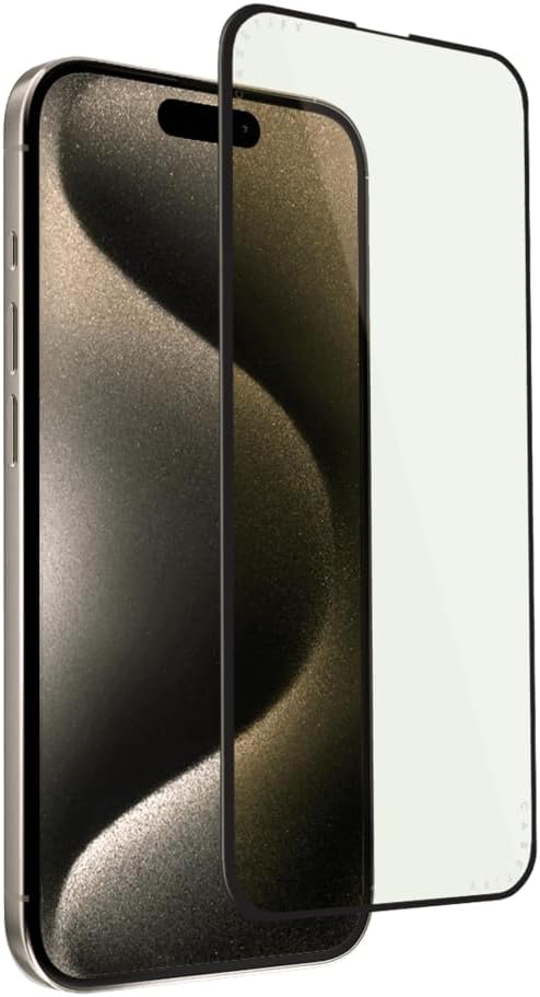 CASETiFY Impact Anti-Blue Light Screen Protector [Strengthened 9H aluminosilicate Glass, applicator Included] for iPhone 15 Plus