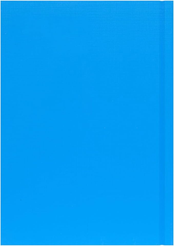 Collins 'Essentials' 12 Month Mid/Academic Year Planner, July 2025-July 2026 - ESSA53M.57-2526 - Week-to-View Diary, A5 Hard Cover, Light Blue