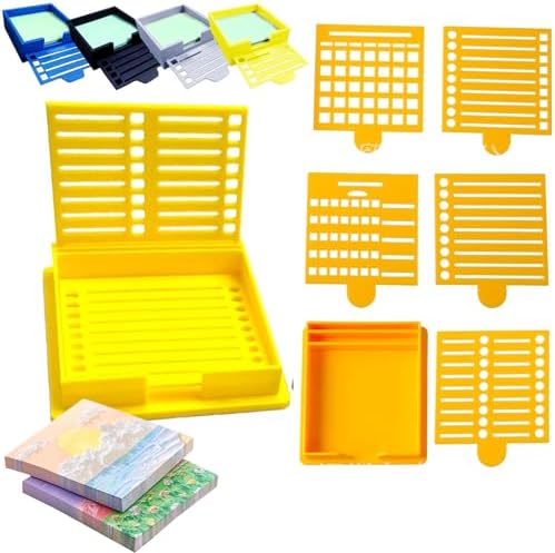 Smarter Sticky Note Kit, Ultimate Sticky Note Holder + 5 Versatile Templates – Organize Notes, 3x3 Sticky Note Holder, Boost Productivity & Master Daily Planning (Yellow)