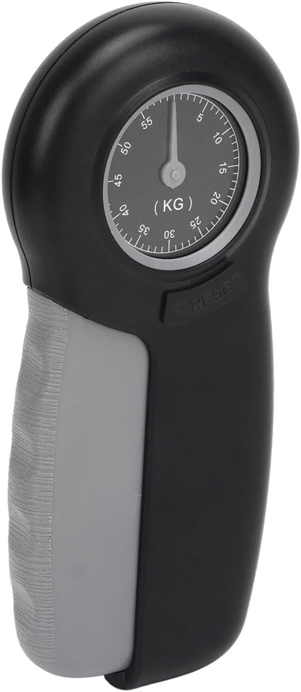 Hand Strengthener Grip Tester, Lightweight Portable ABS Hand Dynamometer for Measuring Grip Strength for Finger Trainer Wrist Strengthening Device Home Exercise