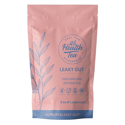 Autoimmune Leaky Gut Premium Tea Blend Loose Leaf 3oz Thyroid Health Gut Healing Blend, IBS Support, Paleo Diet Friendly, 100% Natural - Herbal Supplement