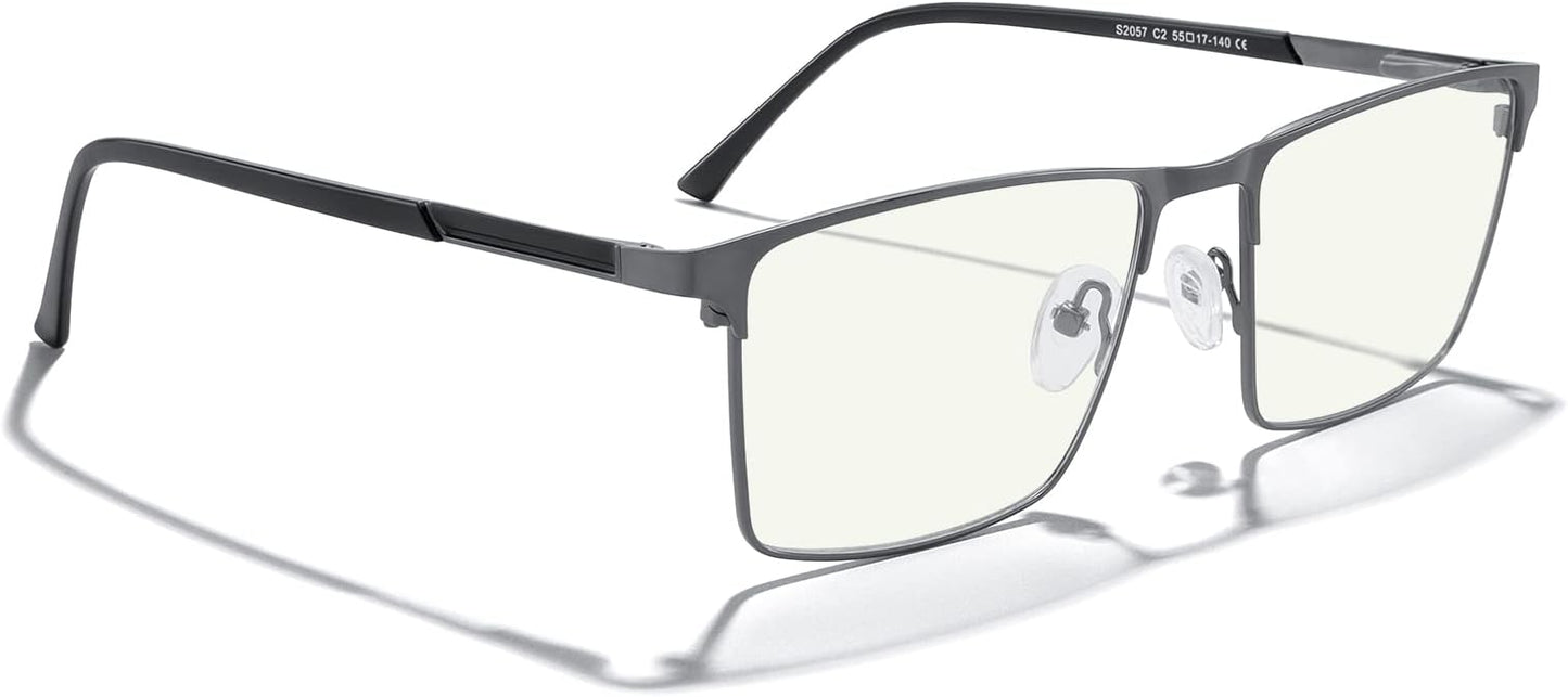 MERRY'S Men's Blue Light Blocking Glasses - Vintage Computer Reading Glasses for Men