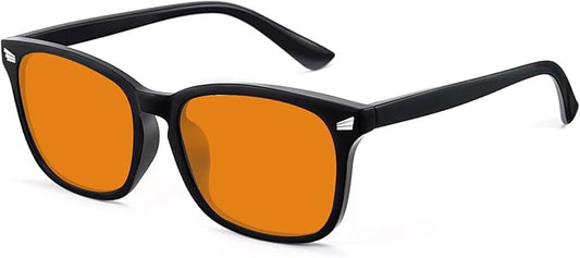 Blue Light Glasses for Woman Men | 99% Blue Light Blocking Glasses | Computer Glassess | Night Driving | Gaming | TV Phone Screen Reader Square Frame | Anti Eyestrain & UV Glare Protection