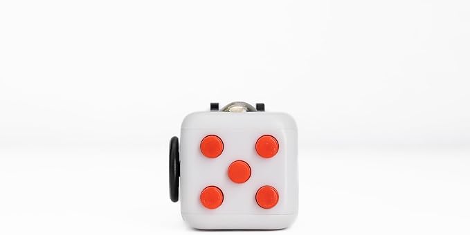 Antsy Labs The Original Fidget Cube, Stress Relief Desk Toy with 6 Sides, Gadget for Focus, Anxiety Relief, Sensory Processing Challenges, Fun Gift for Kids, Teens, and Adults, Pocket-Sized, Retro