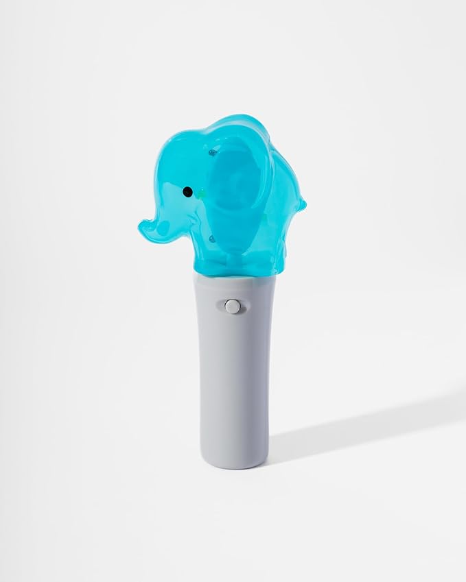 Cool Things Mini Light Up Spinner Toy Wand for Kids - Spinning Lights & Colors - Fun Gift, Summer Toys, Party Entertainment, Autism Sensory Rooms, Classroom Prizes (3 Pack- Safari Friends)