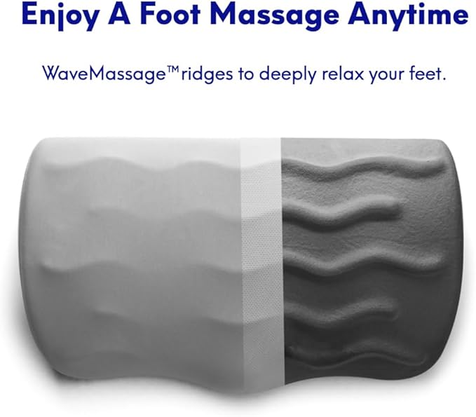 C CUSHION LAB Foot Rest for Under Desk at Work - Adjustable Memory Foam Foot Rest for Office Chair & Gaming Chair - Ergonomic Design for Back & Hip Pain Relief - Wellness Green