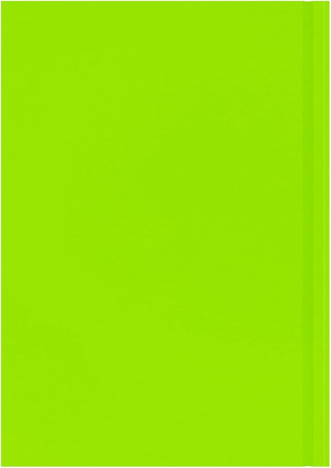 Collins 'Essentials' 12 Month Mid/Academic Year Planner, July 2025-July 2026 - ESSA53M.64-2526 - Week-to-View Diary, A5 Hard Cover, Lime