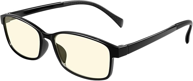 Blue Light Blocking Glasses, HD Vision Blue Light Filter Glasses, Anti Eye Fatigue for Gamers and Office Workers, Experience Comfort for Computers, Smartphones, and TVs
