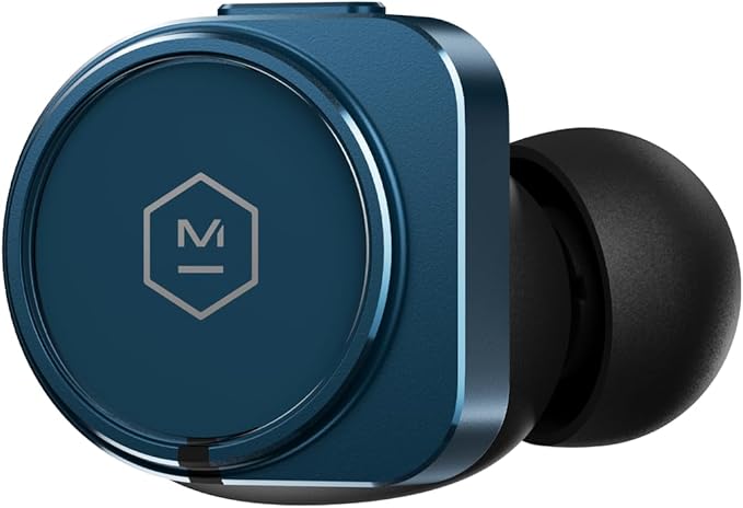 Master and Dynamic MW09 True Wireless Earphones Bluetooth Noise Cancelling Headphones/Earbuds Blue