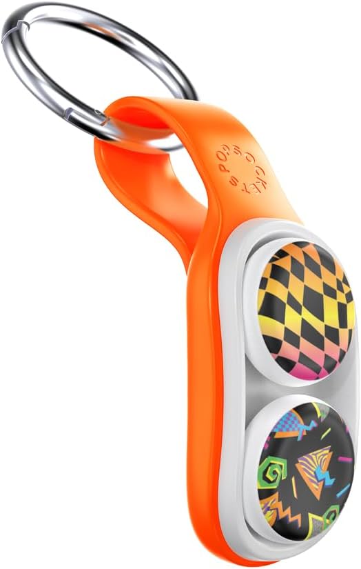 PopSockets PopPuck – Magnetic Fidget Toy for Adults & Kids, Trick Magnet, Sensory Toy for Stress Relief & Focus - Memphis Skate