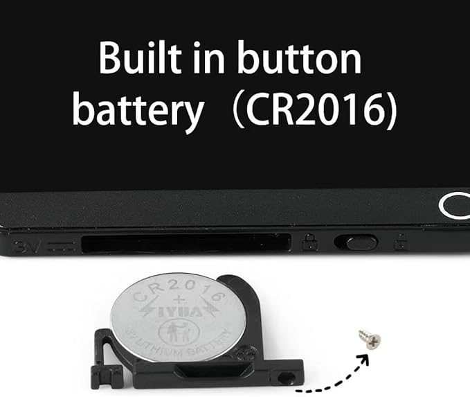 Mini LCD Writing Tablet Updated, 6.5in Erasable Reusable Electronic Drawing Pads, Electronic scratchpad, Hanging pens (Black)