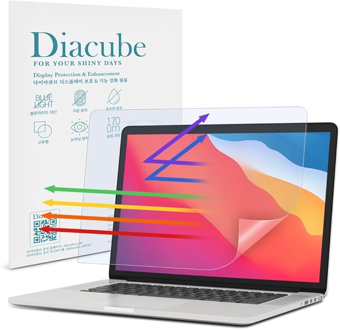 Anti Blue Light Matte Screen Protector for MacBook Air 13.3" (2018-2021 M1 | Anti-Glare | Reducing Eye Fatigue with Blue Light Blocking Filter