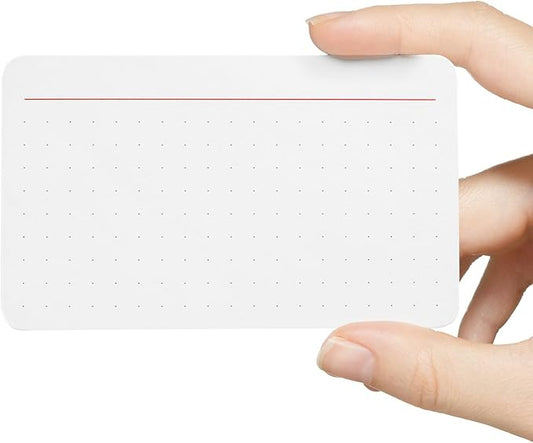 Dotted Index Cards, 3x5 in, 180 Pcs, Thick Heavyweight 350gsm Cards, To Do List, Checklist, Planner, Note, Record, Recipe, Shopping, Idea, Strategy cards