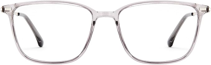 Cyxus Blue Light Blocking Glasses Photochromic Men Square Computer Gaming UV400 Protection 8208iT43