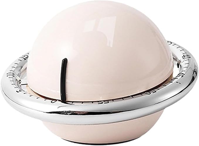 Mechanical Kitchen Timer, Cute Wind Up 60-Minute Manual Countdown for Kids, Classroom, Home, Study and Cooking