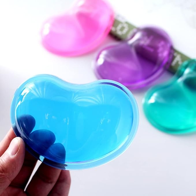 Gel Keyboard & Mouse Wrist Rest Set - Keyboard Wrist Rest Pad & Mouse Support for Office Gaming Pad Computer Laptop Ergonomic Comfortable Pain Relief- Pad Set (Mouse Support Only)