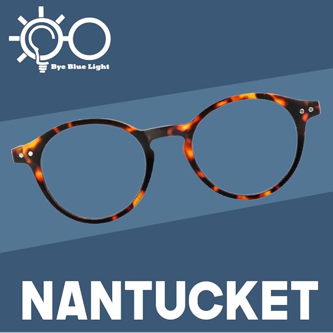 Blue Light Blocking Glasses – Lightweight, Anti-Glare & Eye Strain Relief for Gaming, Reading & Office Use