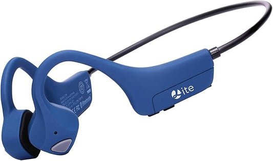 Bone Conduction Headphones Wireless Bluetooth Open Ear Headphones with Mic Long Battery Life Waterproof Earphones for Running, Cycling, Hiking, Workout, Gym