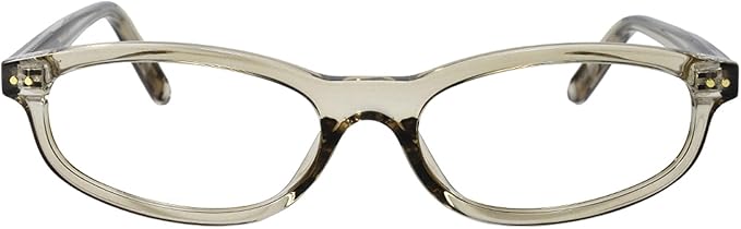 TIJN Olisa Blue Light Blocking Glasses for Women Men,Oval Glasses Frame Bluelight Glasses for Gaming/Computer/Screen