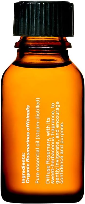 Focus Essential Oil Kit – Rosemary, Peppermint, Lemon, and Grapefruit – Organic & Wildcrafted – ISO Certified – No Synthetic Fillers – Ethically Sourced