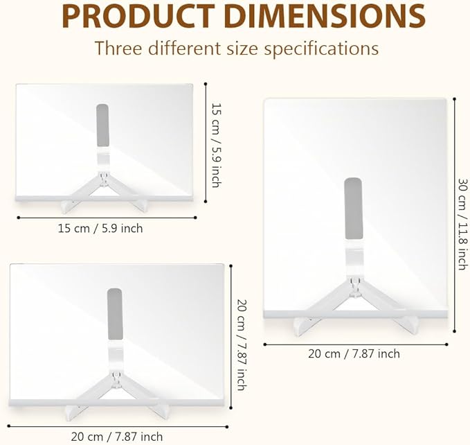 LED Note Board with Colors, 2026 New Creative Rewritable Acrylic LED Message Board, Luminous Acrylic Message Board Colors Notepad with Stand and 7 Pens for Office School Home (S(6"*6"))