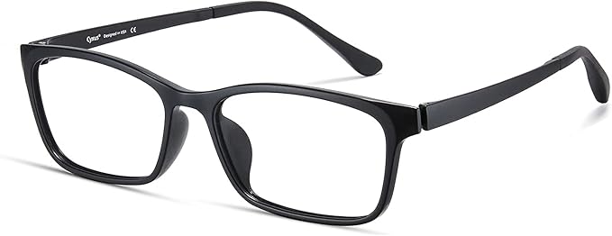Cyxus Blue Light Glasses Computer Glasses UV Blocking GRP Square Frame Clear Lens Ultra Light Eyewear T02