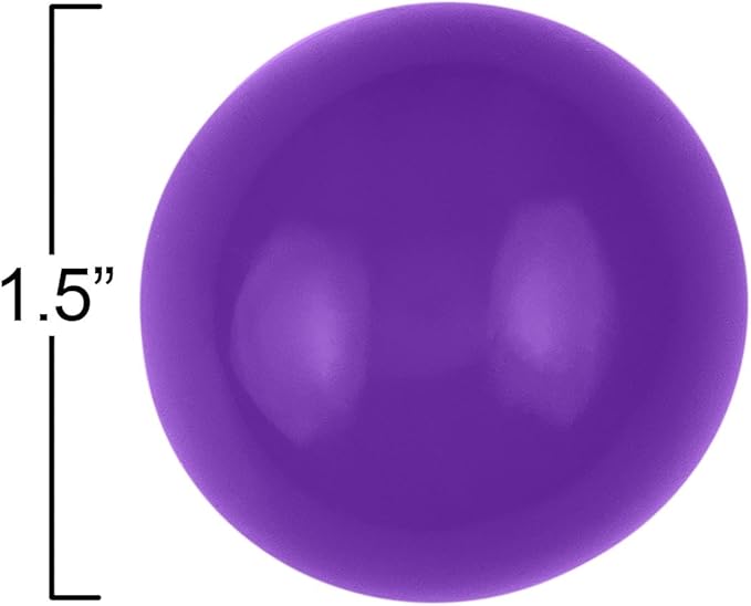 12pc Value Pack - Squeeze Balls in Assorted Neon Colors - Fidget Toy Stress Balls for Adults and Kids - Anxiety Relief Items to Squish, Squeeze, Throw and Stick Fidgets for Kids