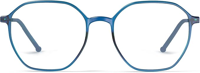 VISOONE Lightweight TR90 Blue Light Blocking Glasses Frame with Anti Glare Eye Protection for Women and Men RANE