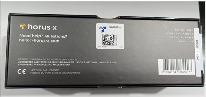 Horus X - Gaming Glasses | Blue Light Blocking Computer Screen Glasses | Anti Fatigue & Eyestrain for Men and Women