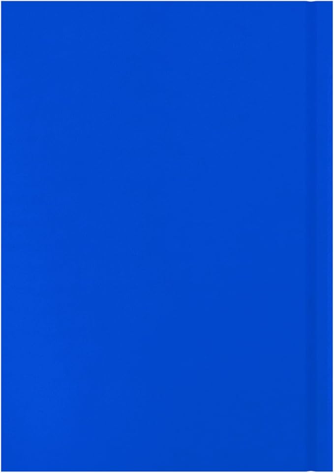 Collins 'Essentials' 12 Month Mid/Academic Year Planner, July 2025-July 2026 - ESSA53M.60-2526 - Week-to-View Diary, A5 Hard Cover, Blue