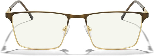 MERRY'S Men's Blue Light Blocking Glasses - Vintage Computer Reading Glasses for Men